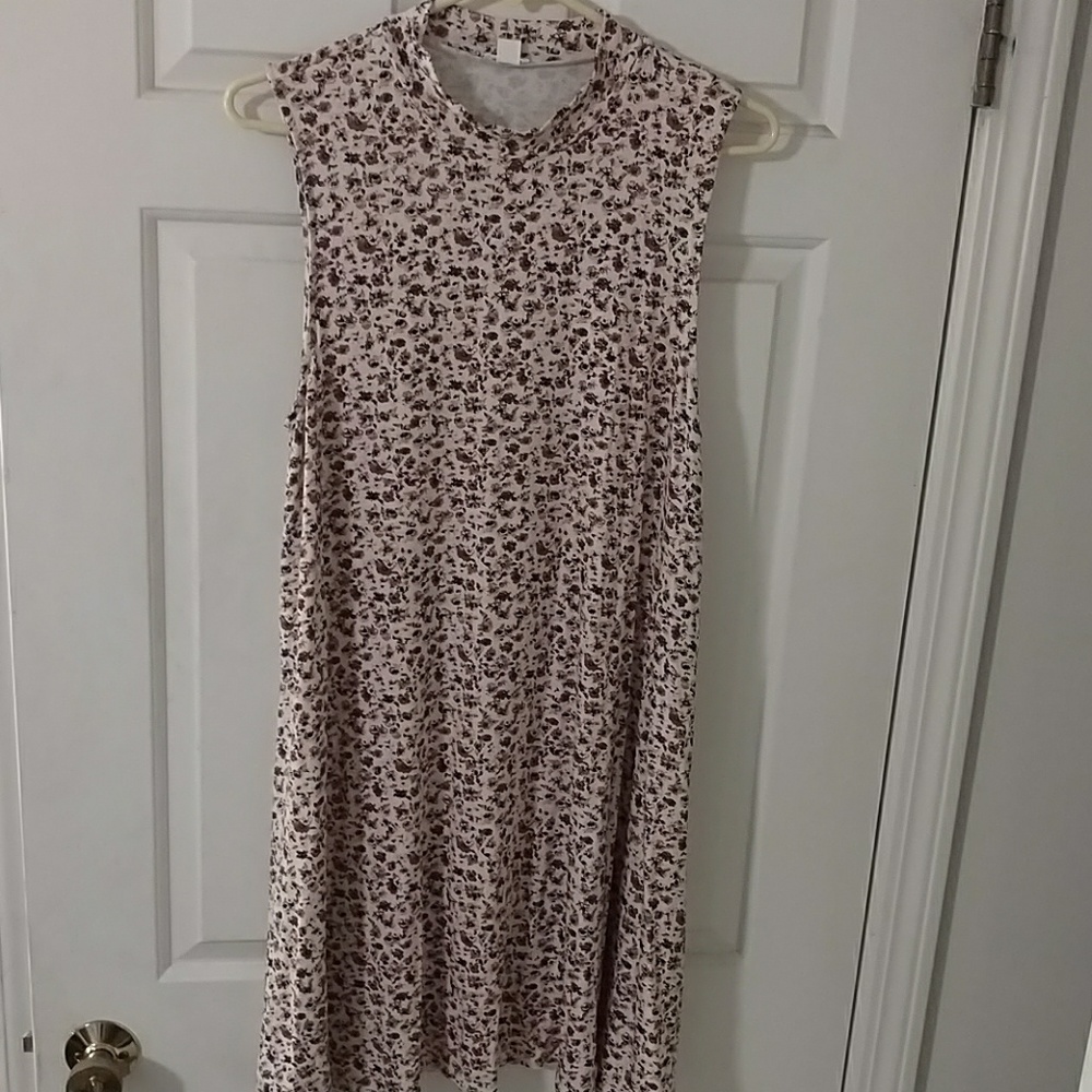 Floral swing dress
